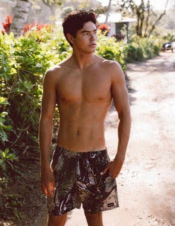 RIP CURL Camo Mens Volley Shorts Primary Image