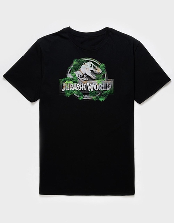 JURASSIC WORLD Trees Logo Unisex Tee Primary Image