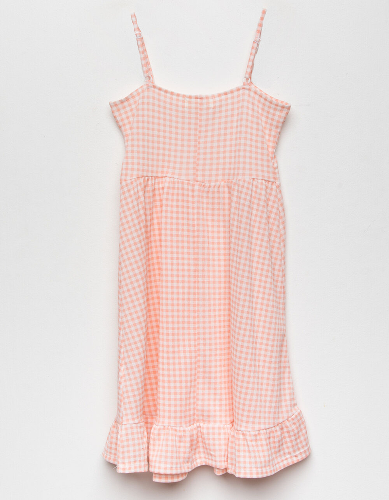 FULL CIRCLE TRENDS Gingham Girls Ruffle Dress image number 1