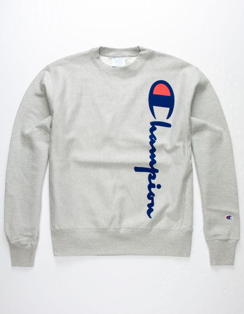 CHAMPION Flock Mens Crew Sweatshirt image number 0