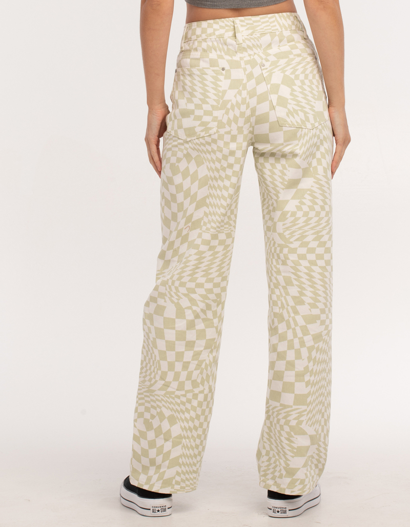 RSQ Womens Wavy Check Jeans image number 3