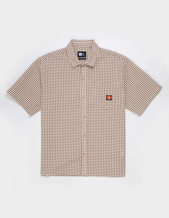 LIRA Plaid Mens Button Up Shirt Primary Image