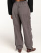 RSQ Womens Low Rise Parachute Cargo Pants image number 4