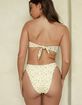 DIPPIN' DAISY'S Lotus Bandeau Bikini Top image number 3