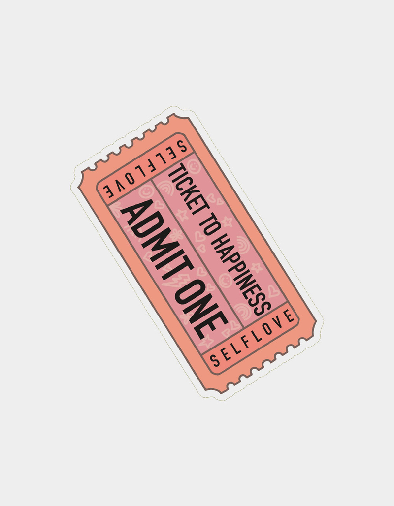 STICKER CABANA Ticket To Happiness Sticker image number 0