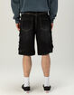 RSQ Mens Baggy Applique Jorts image number 4