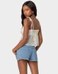 EDIKTED Airy Embroidered Top image number 4