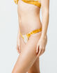 DIPPIN' DAISY'S Honey Tie Dye High Leg Cheeky Bikini Bottoms image number 3