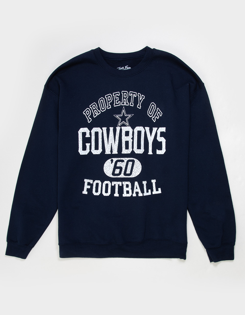 JUNK FOOD Dallas Cowboys Mens Crewneck Sweatshirt image number 0