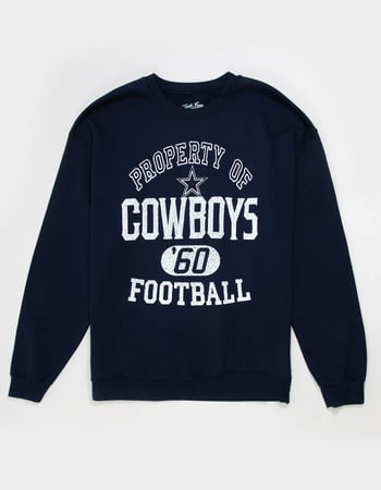 JUNK FOOD Dallas Cowboys Mens Crewneck Sweatshirt Primary Image