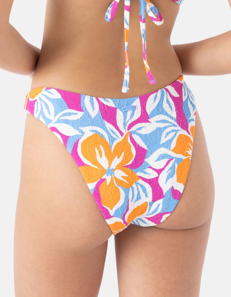 ROXY Topanga Canyon Scoop Cheeky Bikini Bottom image number 1
