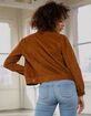 RSQ Camel Womens Corduroy Jacket image number 3