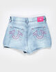 TRUE RELIGION Girls Denim Wrap Skort image number 2