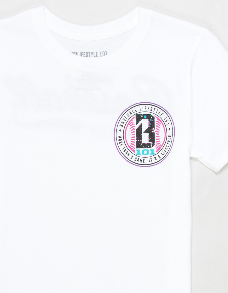 BASEBALL LIFESTYLE 101 Splatter Boys Tee image number 2