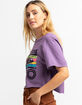 MAUI & SONS Shark Womens Boxy Crop Tee image number 2