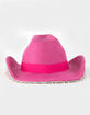 Dangle Rhinestone Womens Cowboy Hat image number 5