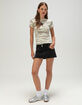 RSQ Womens Low Rise Pinstripe Skort image number 1