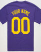 HALL OF FAME Your Name Mens T-Shirt image number 2