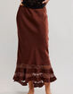 FREE PEOPLE Long Lost Lover Womens Maxi Slip Skirt image number 2