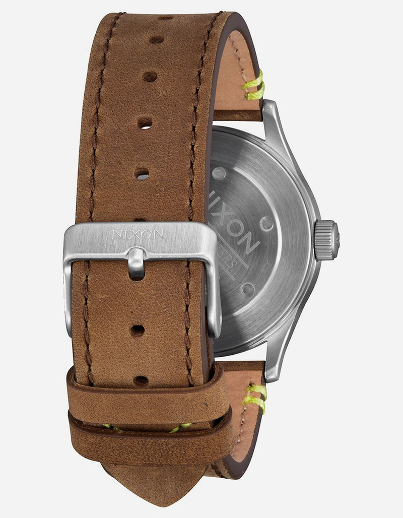 NIXON Sentry 38 Leather Watch image number 2