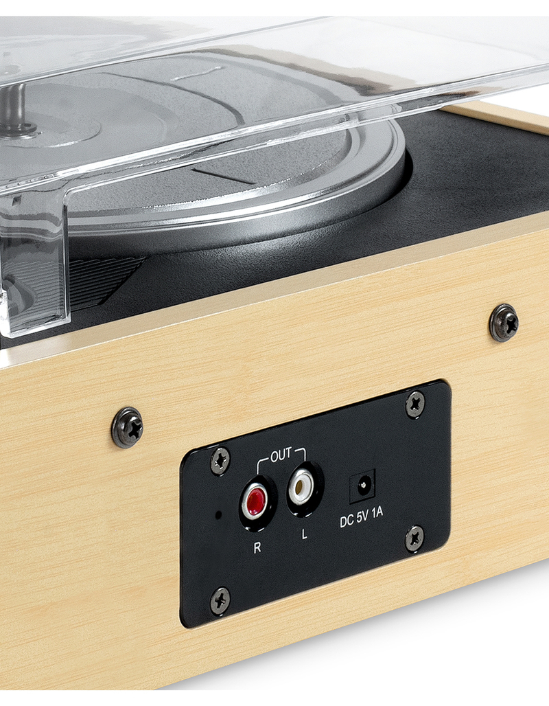 VICTROLA Eastwood Bamboo Record Player image number 7