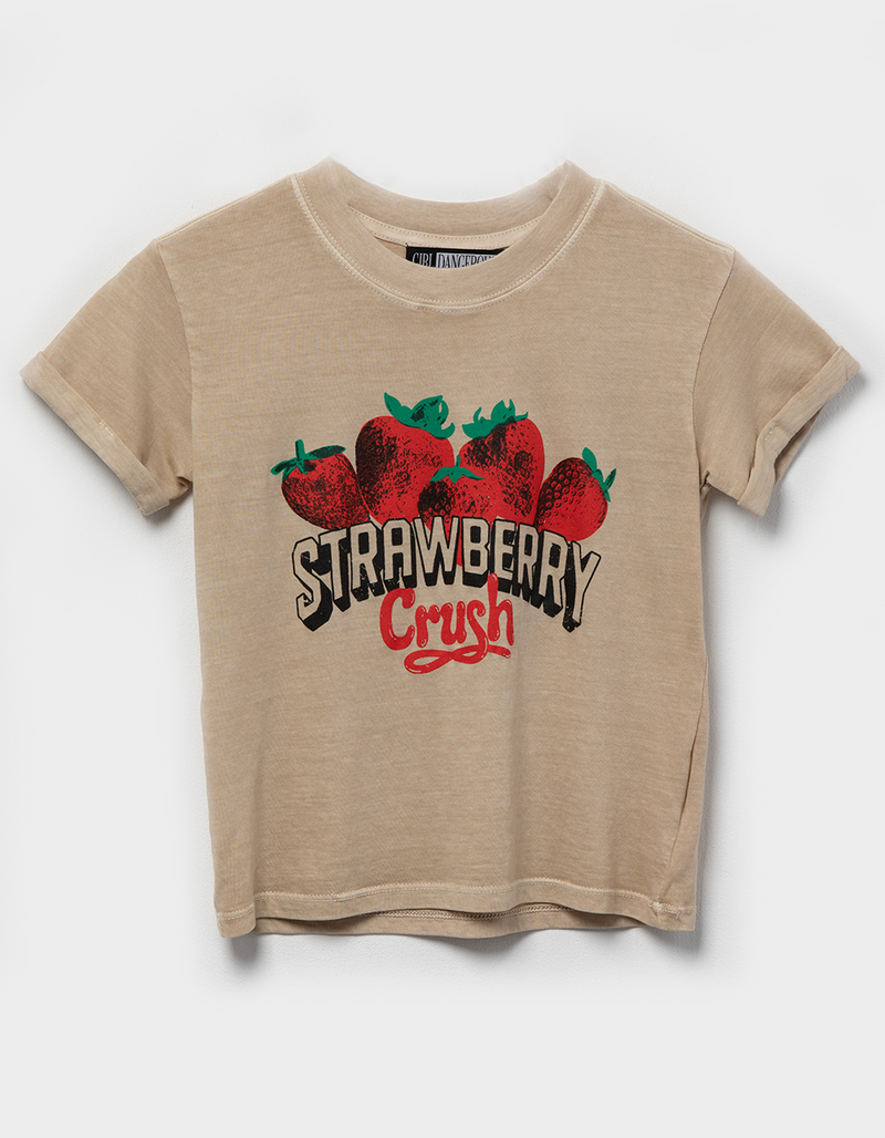 GIRL DANGEROUS Strawberry Girls Boyfriend Tee image number 0