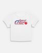 COCA-COLA Cherry Americana Womens Baby Tee image number 1