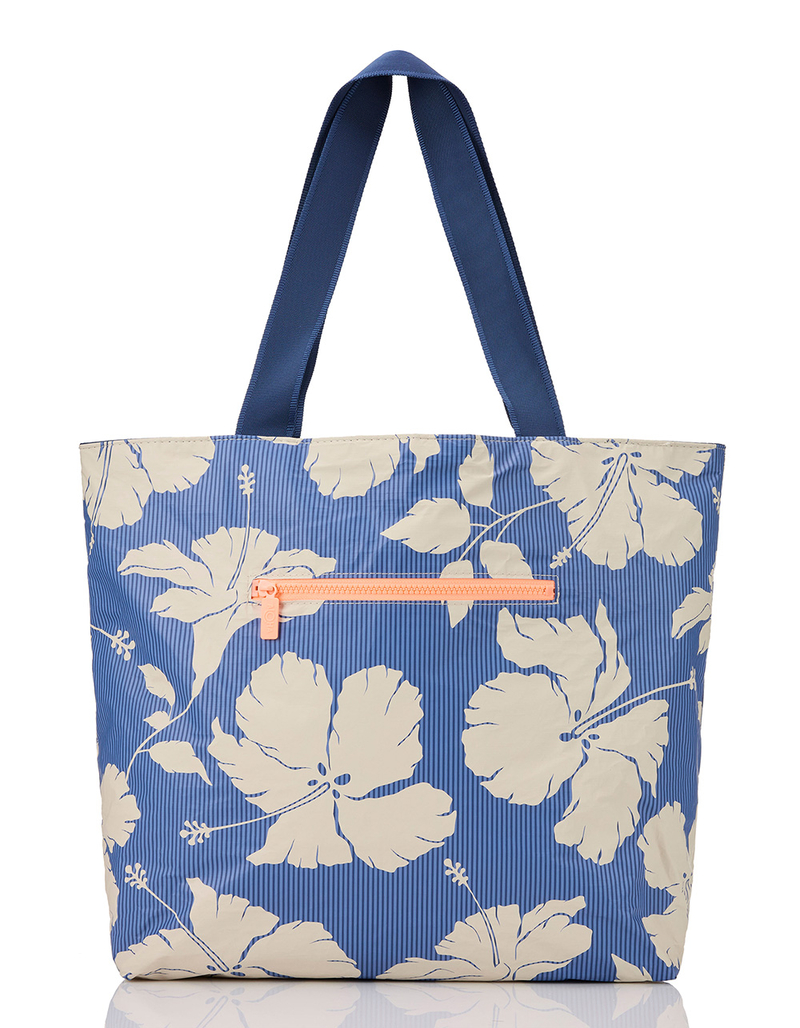 ALOHA COLLECTION Salina Tiny Stripe Day Tripper Tote Bag image number 1