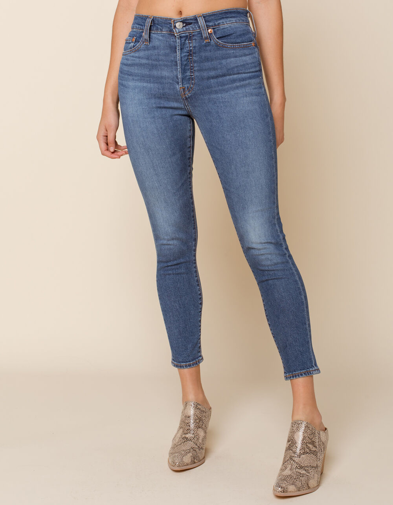 LEVI'S Wedgie High Waist Womens Skinny Jeans image number 1