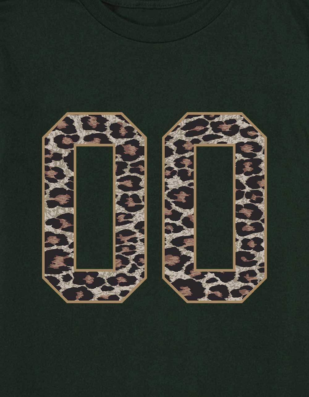 LEOPARD Double Zero Girls Tee - FOREST | Tillys