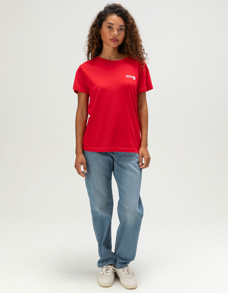 RIP CURL Hibiscus Heat Womens Tee image number 3