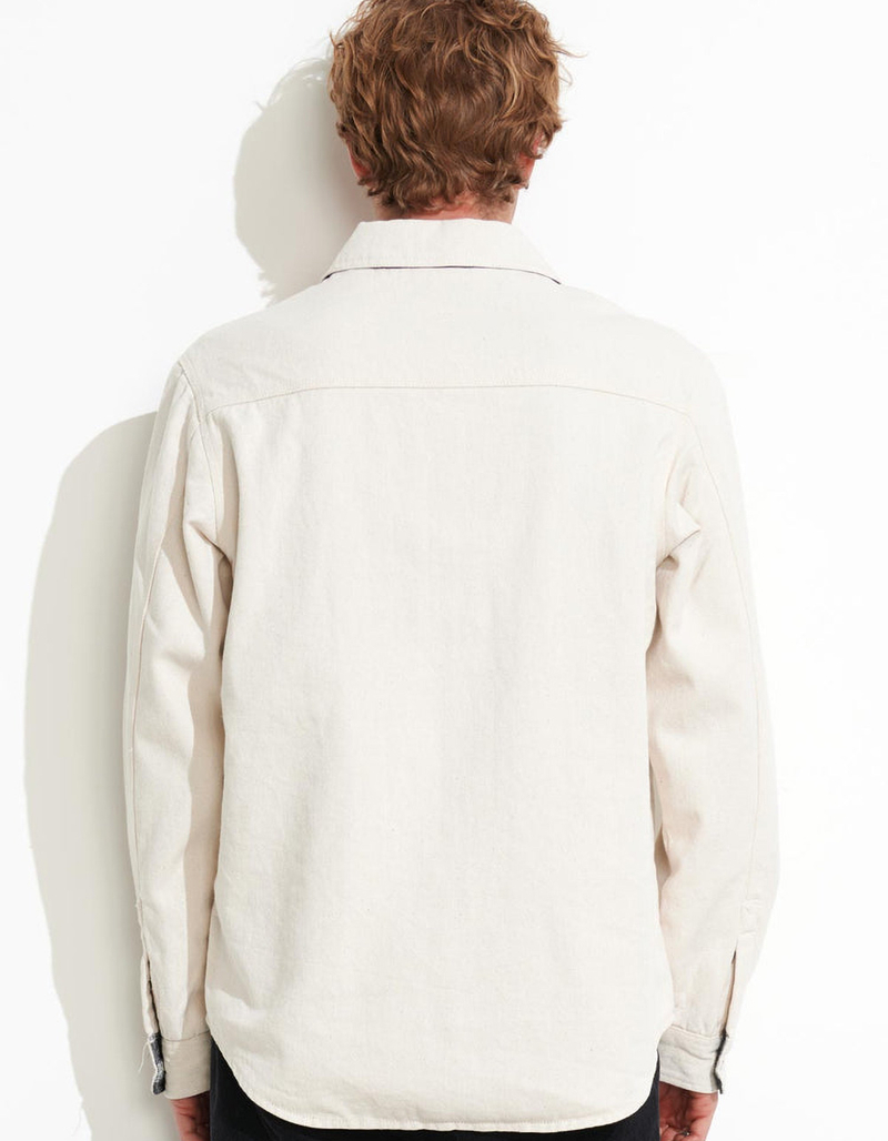MISFIT SHAPES Motor Rids Mens Zip-Up Overshirt image number 3