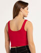 FULL TILT Square Neck Womens Tank Top image number 3