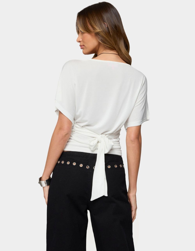 EDIKTED Abriana Ruched Waist Top image number 2