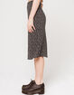 SKY AND SPARROW Floral Womens Midi Skirt image number 3
