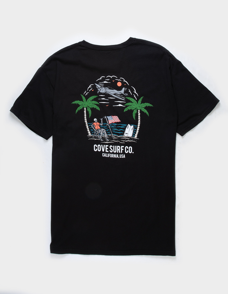 COVE SURF CO. Freedom Flies Mens Tee image number 0