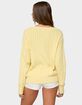 EDIKTED Francine Oversized V-Neck Cardigan image number 3