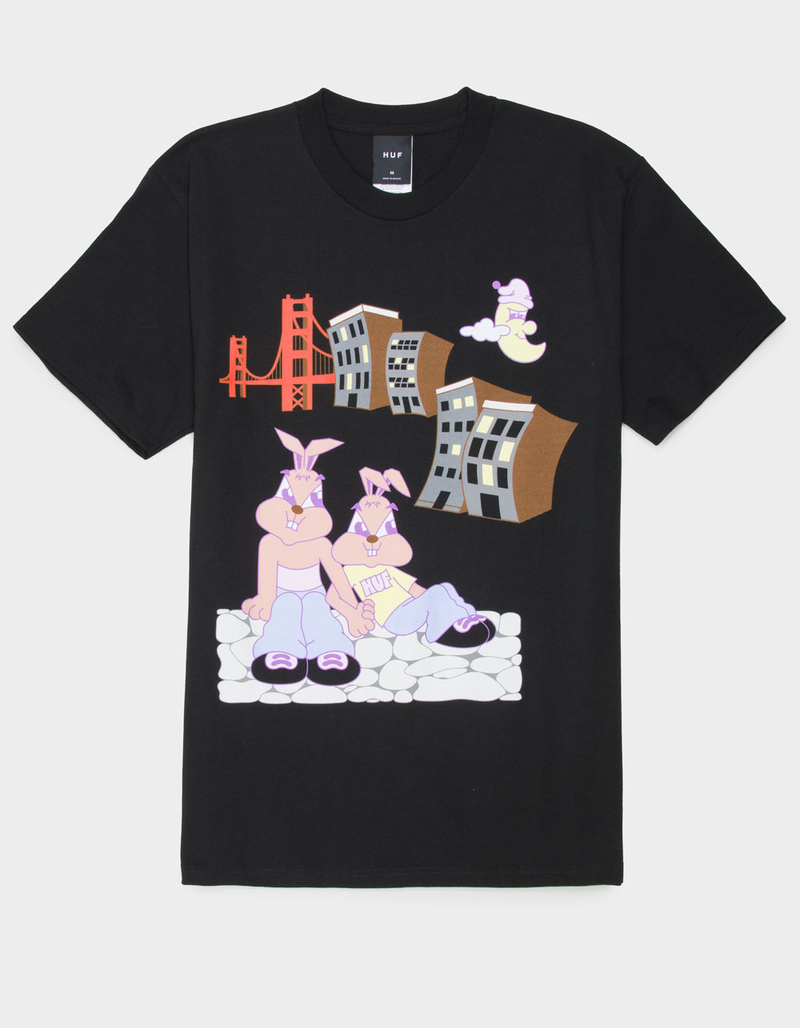 HUF Bae Views Mens Tee image number 0