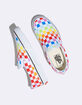 VANS Checkerboard Slip-On Rainbow Shoes image number 3