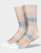 STANCE Tartan Mens Crew Socks image number 1