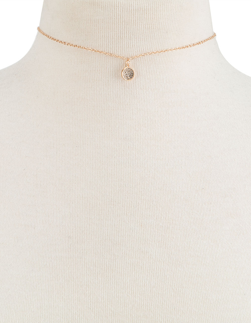 FULL TILT 3 Pack Gold Chain Choker image number 1