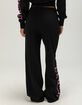 VON DUTCH Womens Wide Leg Sweatpants image number 4