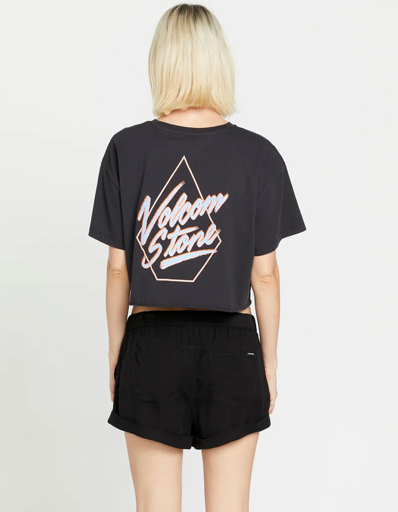 VOLCOM Just A Trim Womens Crop Tee image number 0