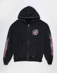 WEST COAST CHOPPERS Crawler Mens Zip-Up Hoodie image number 4
