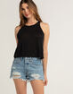 LEVI'S 501 High Rise Womens Denim Shorts - Quiet Riot image number 5