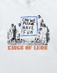 KINGS OF LEON Can We Please Have Fun Sign Unisex Tee image number 2