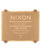 NIXON Ticket All Gold & Black Watch image number 4