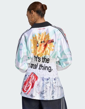 ADIDAS Originals x Coca-Cola Mash Up Womens Smocked Jersey Alternative Image