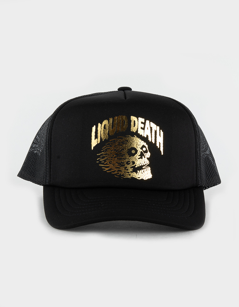 LIQUID DEATH Vicious Death Mens Trucker Hat image number 1