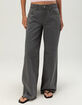 RSQ Womens Pinstripe Low Rise Original Baggy Jeans image number 2